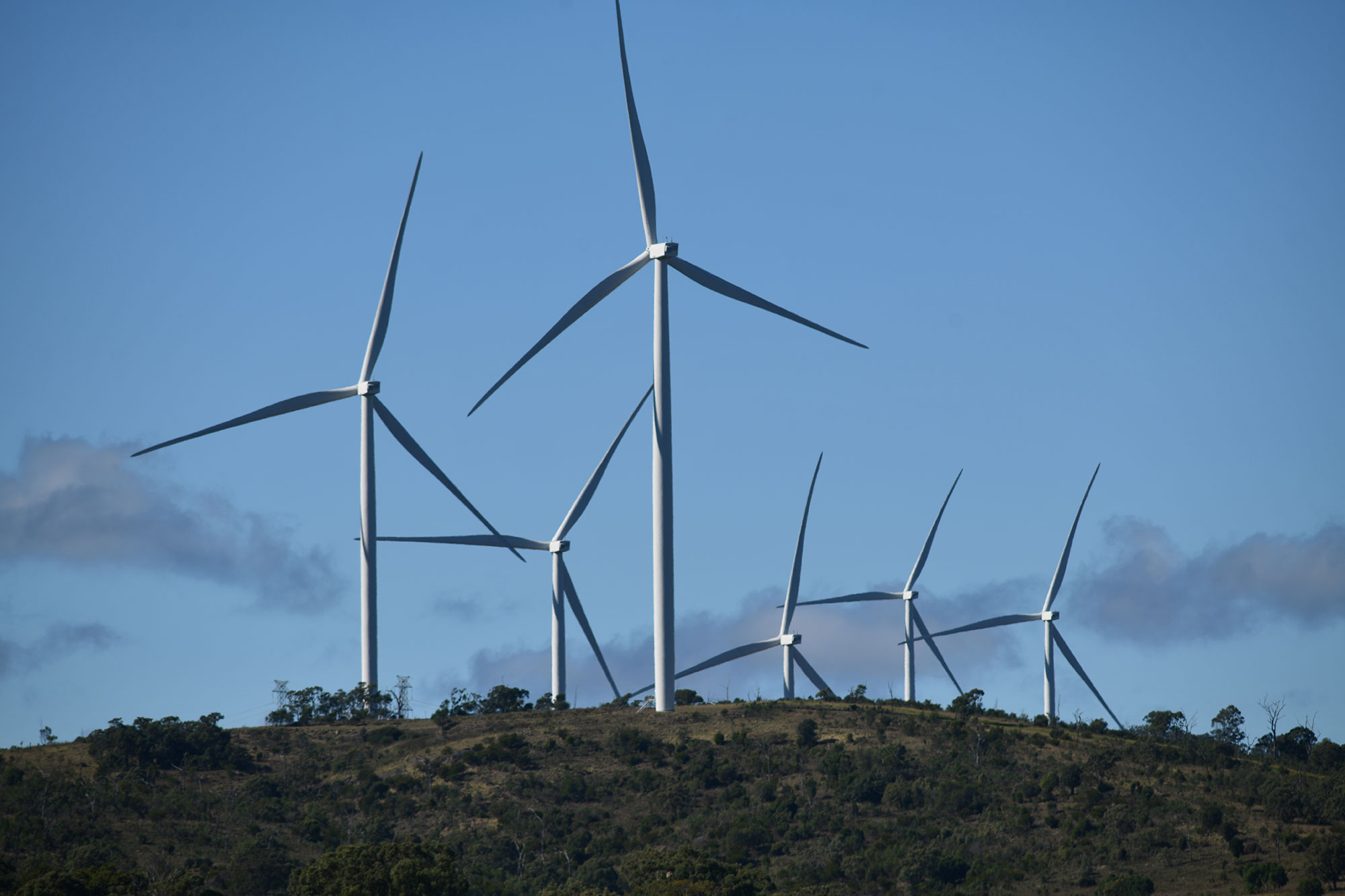 Windmill in mountain